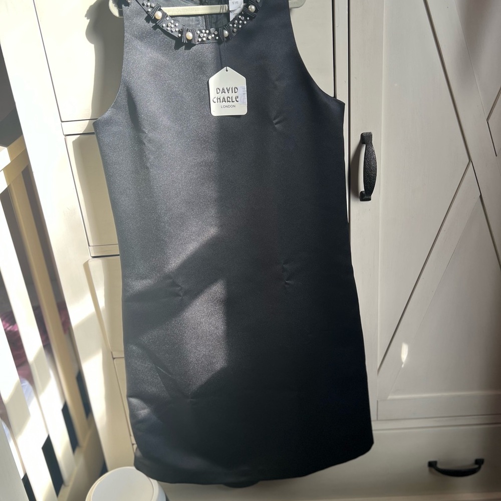 David Charles Black Formal Kids Dress